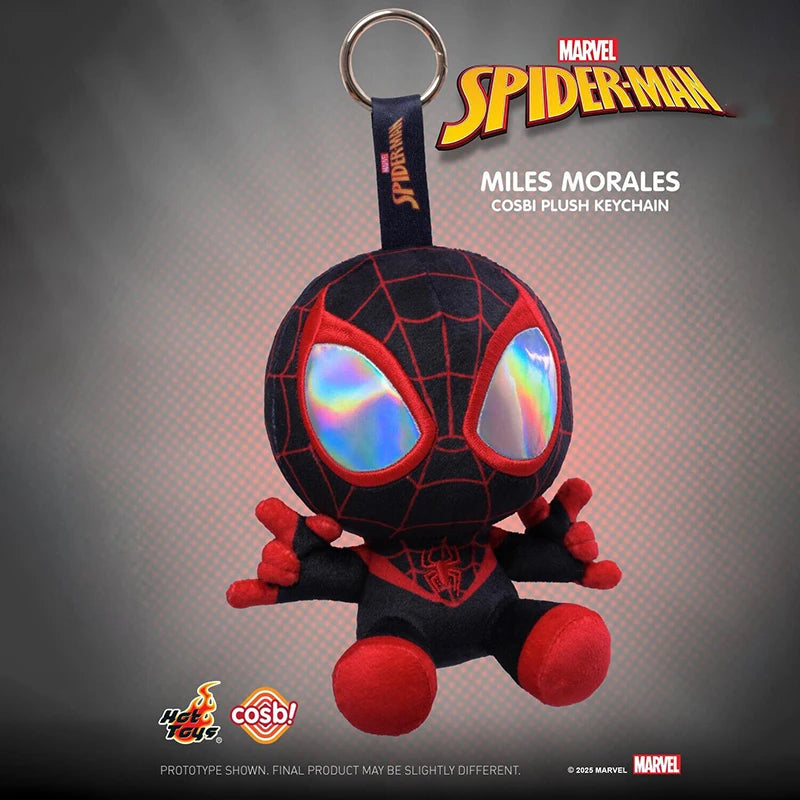 Spider-Man: Miles Morales Venom Cosbi Plush Keychain – Across the Spider-Verse Edition