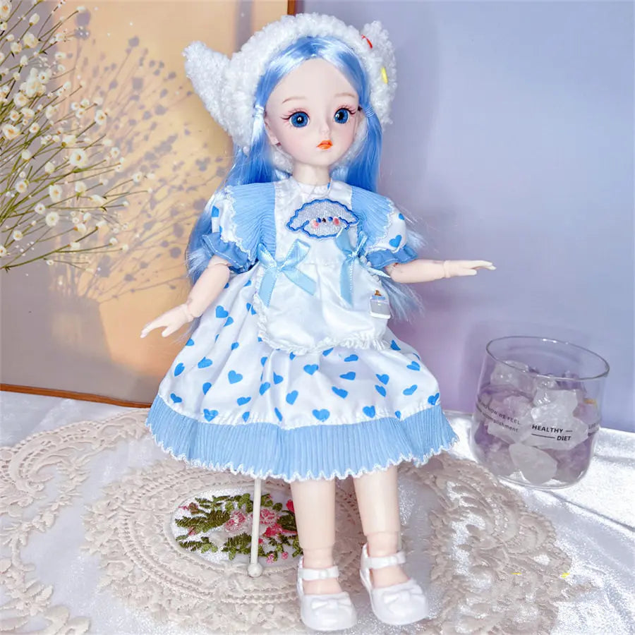 BJD Dolls Multiple Movable Joints 30cm