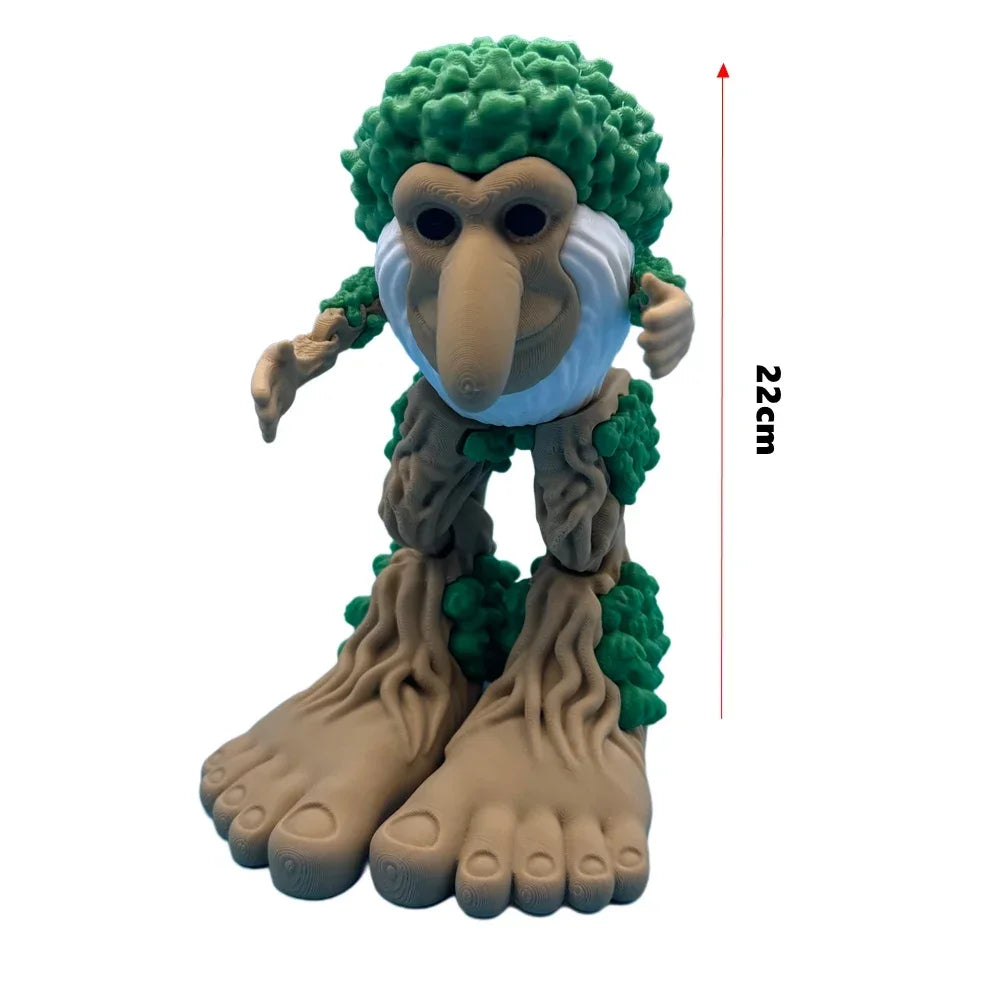 Upgraded Tung Tung Tung Sahur Figurine Ballerina Cappuccino Action Figure Tralalero Tralala Anime Figure Desk Ornament Toys Gift Multicolor Big Tree