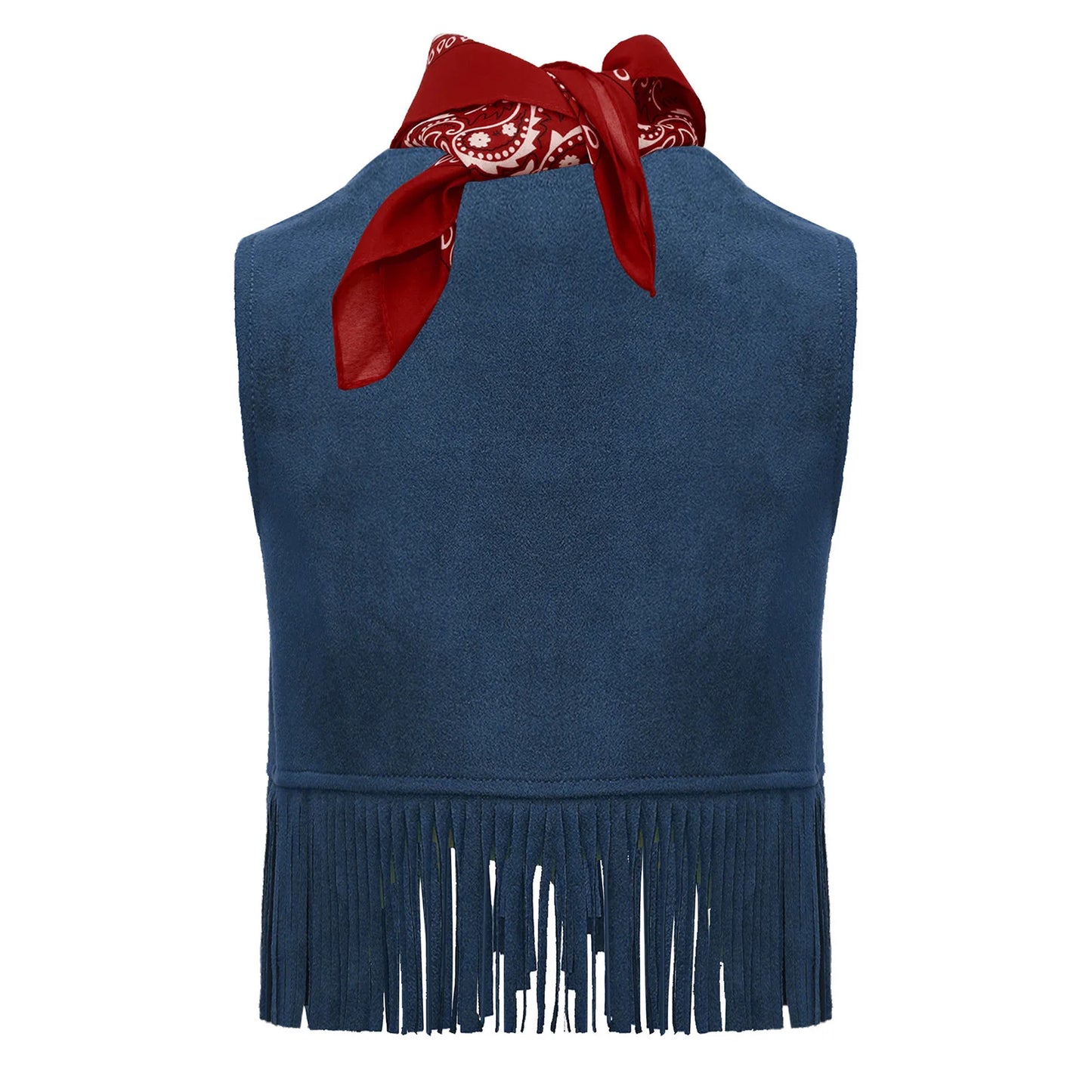 Baby Girls/Boys Western Cowboy Costume Suede Tassels Vest (Age Newborn-5 YRS)