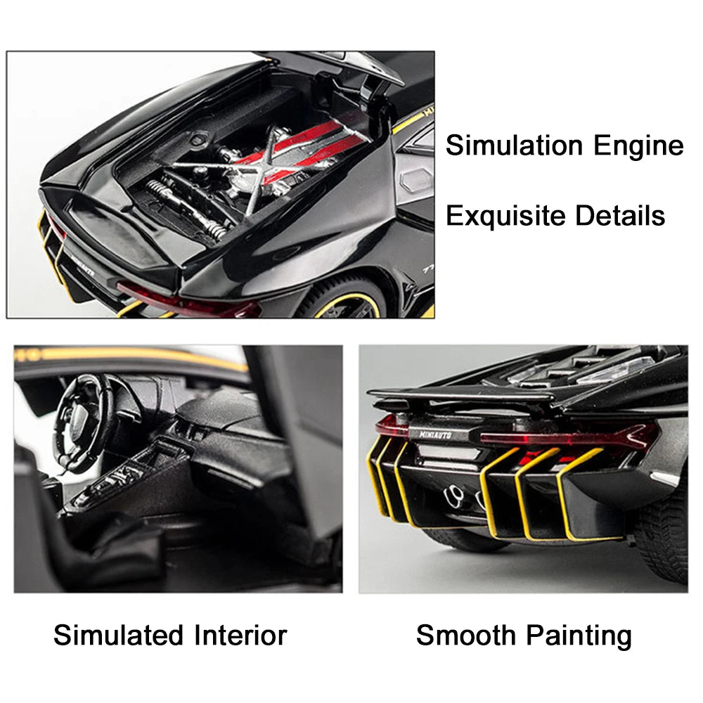 BDTCTK 1:32 Scale Diecast Model of The Lamborghini Centenario LP770-4 Toy
