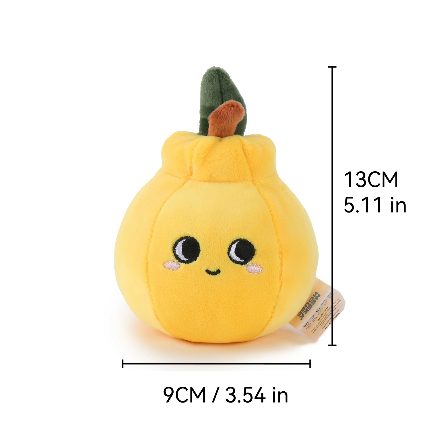 Plush Tangerine Orange Stuffed Toy - 13CM