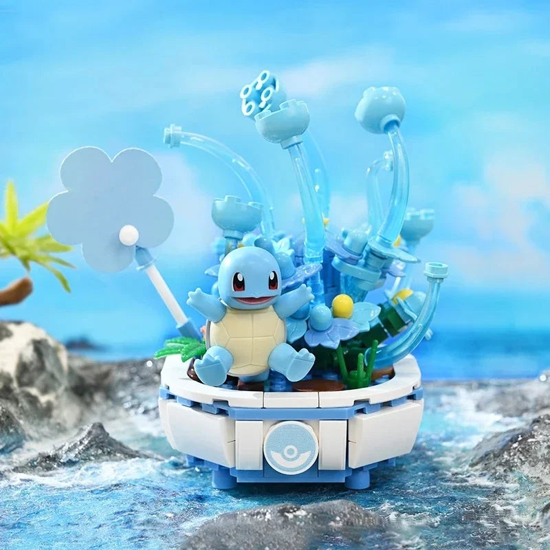 Pokemon Building Blocks Pikachu DIY Toy Squirtle