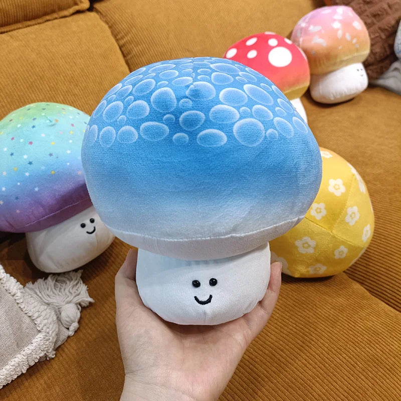 Plush Shiitake Mushrooms Stuffed Toy - 18x20cm