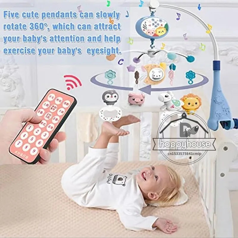 Musical Crib Mobile Toy For Babies