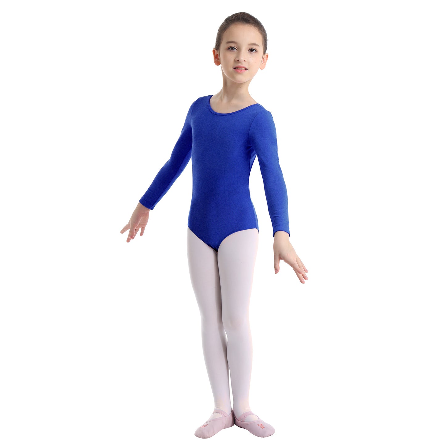 Girls Ballet Long Sleeve Leotard (Age 3-12 YRS)