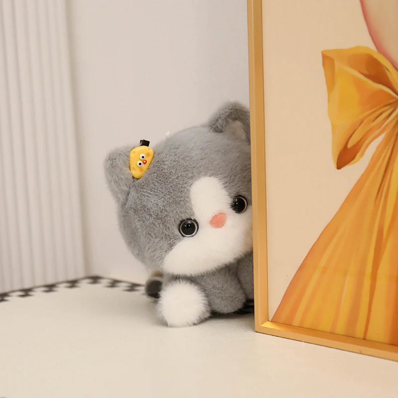 Plush Mini Little Kitten Elephant Stuffed Toy - 14cm