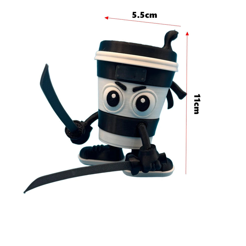 Upgraded Tung Tung Tung Sahur Figurine Ballerina Cappuccino Action Figure Tralalero Tralala Anime Figure Desk Ornament Toys Gift