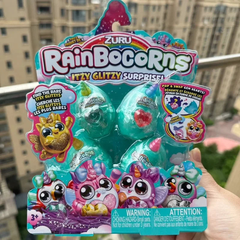 ZURU Rainbocorns Itzy Glitzy Surprise collectible eggs.