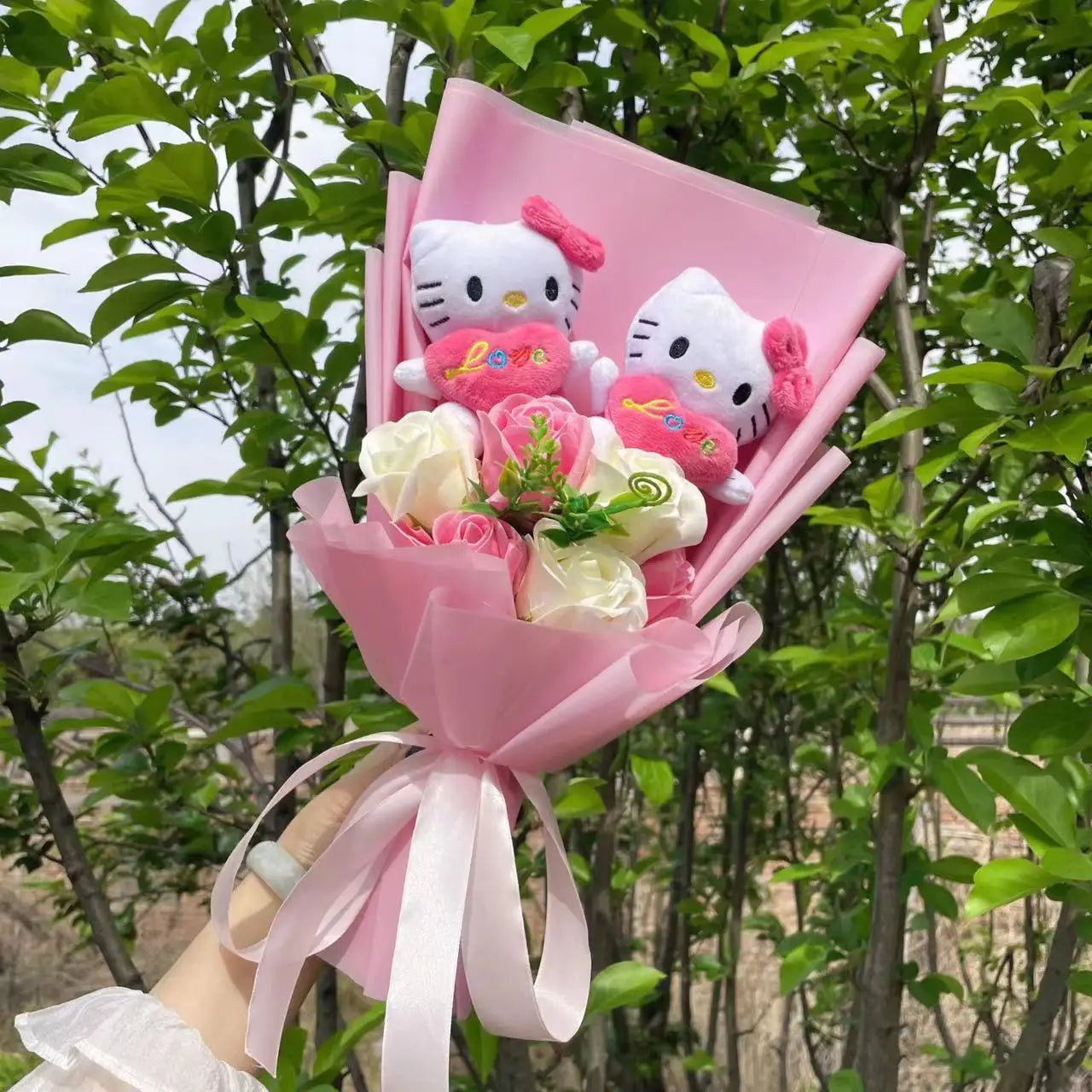 Plush Teddy Bear Stuffed Toy Gift Bouquet