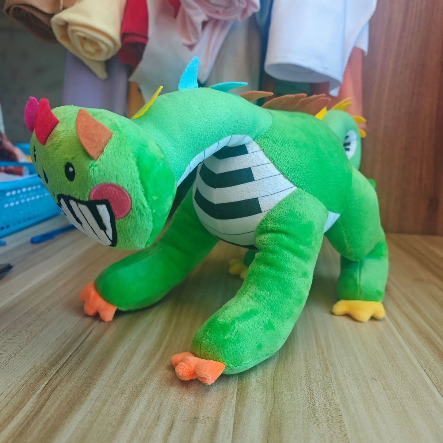 Pianosaurus Game Time Nightmare Critters Game Periphery Piano Dinosaur Plush PP Cotton Model Kawaii Ornament Birthday Gifts Toys
