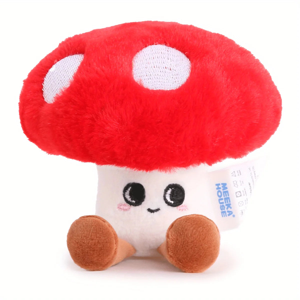 Plush Red Mushroom Stuffed Toy - 9CM