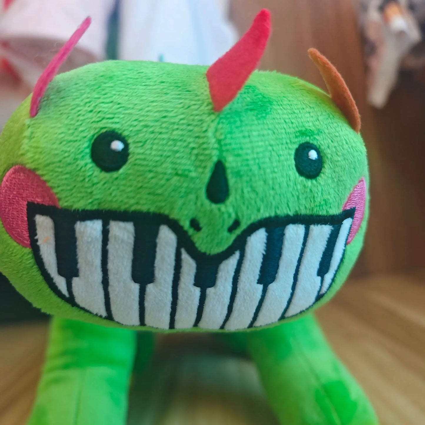 Pianosaurus Game Time Nightmare Critters Game Periphery Piano Dinosaur Plush PP Cotton Model Kawaii Ornament Birthday Gifts Toys