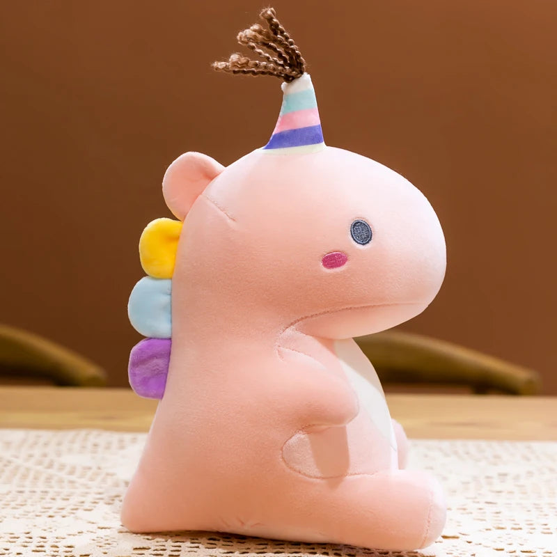 Plush Dinosaur Soft Stuffed Toy 22-60CM Tangguo Pink