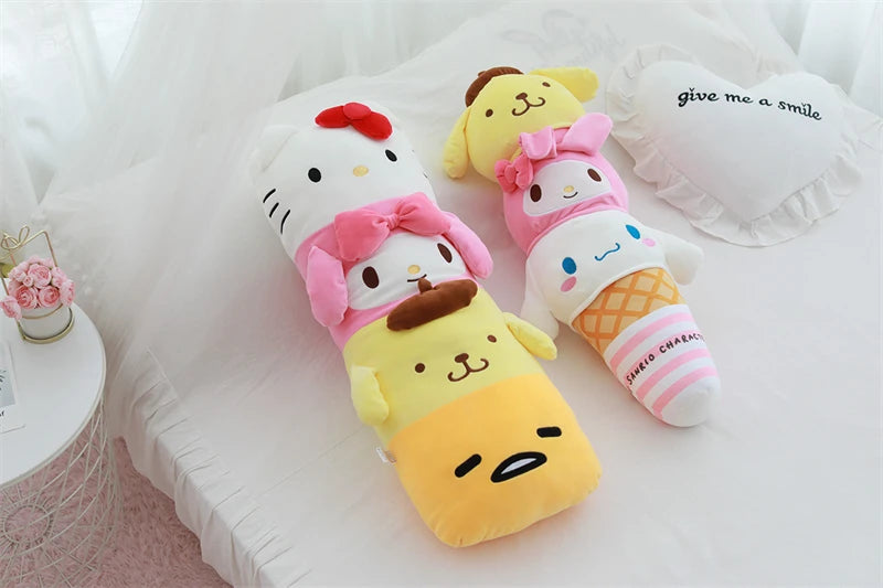 Plush Pillow Miss Kitty Stuffed Toy - 65cm