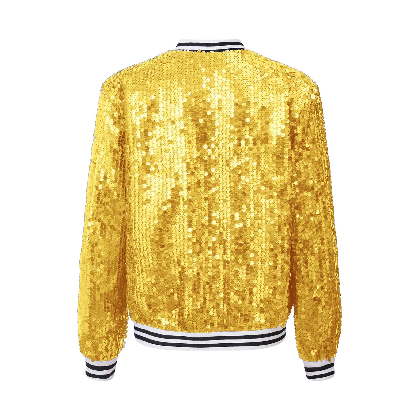 Girls Sequins Baseball Bomber Jackets (Age 6-16 YRS)