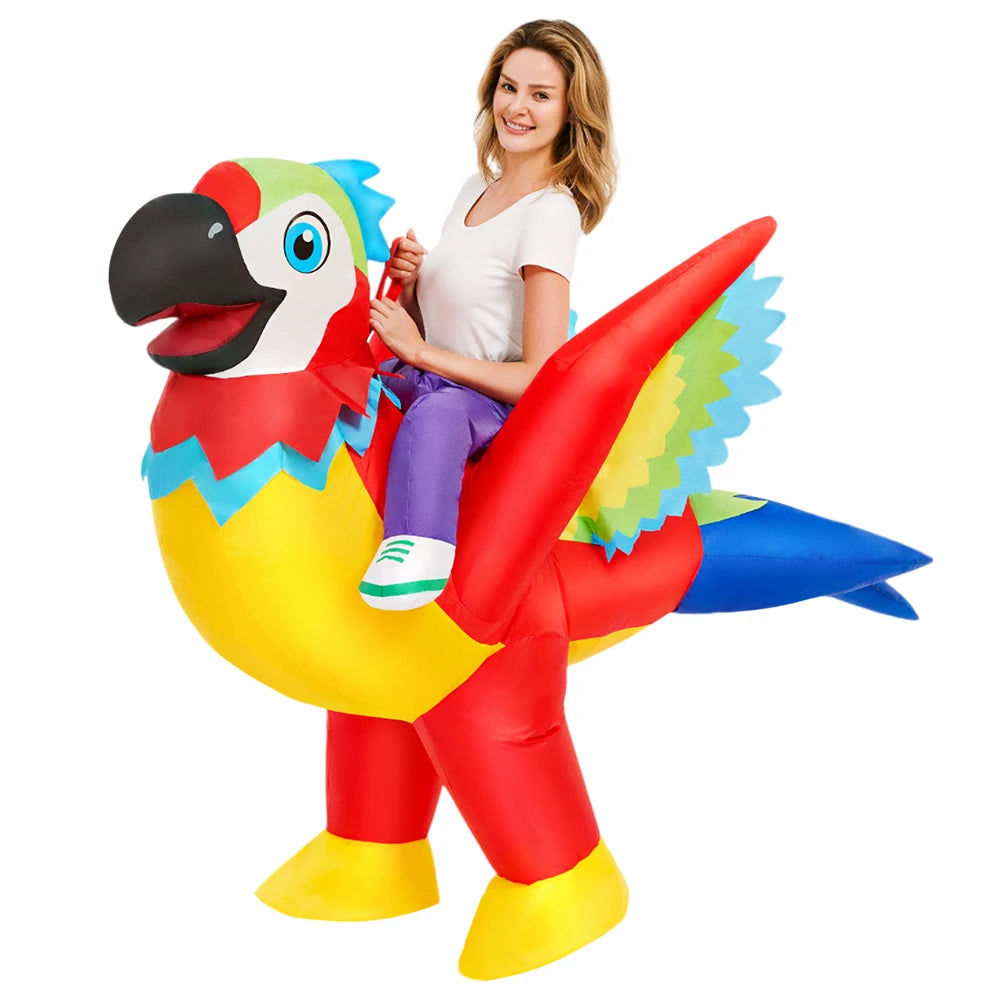 Adult Rooster Unicorn Flamingo Inflatable Costume 01.1445 Fit Height 150-195cm