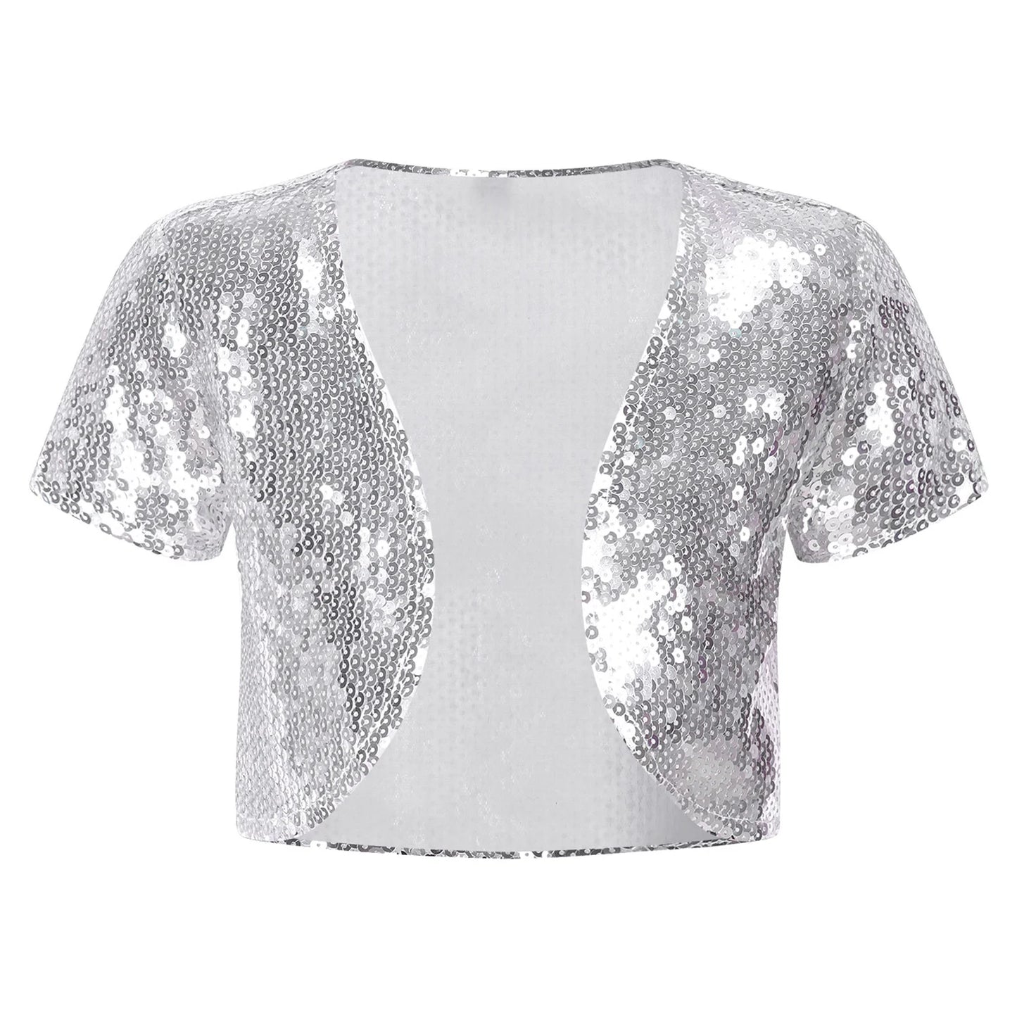 Girls Sequin Bolero Short Cardigan (Age 6-14 YRS)