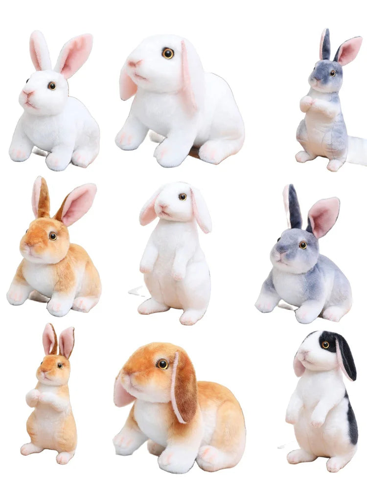 Plush Cute Rabbit Stuffed Toy - 20cm
