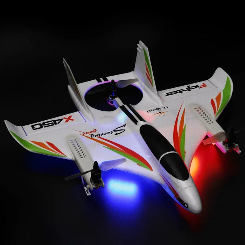 WLtoys XK X450 RC Toy Airplane Remote Control