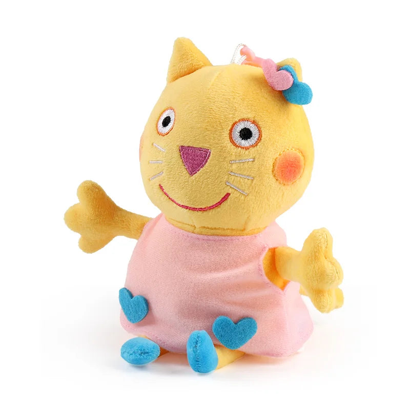 Plush Peppa Pig George Zoe Suzy Rebecca Emily Danny Pedro Bear Stuffed Toy - 19cm PP059