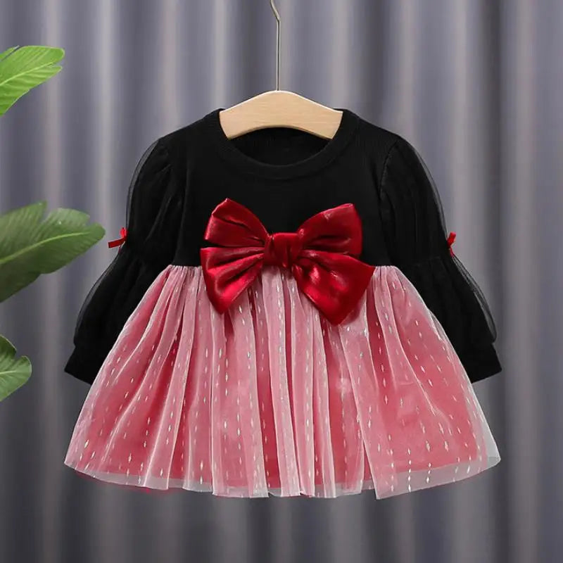 Baby/Toddler Girls Tulle Dress (Age 9M-4YRS) Black
