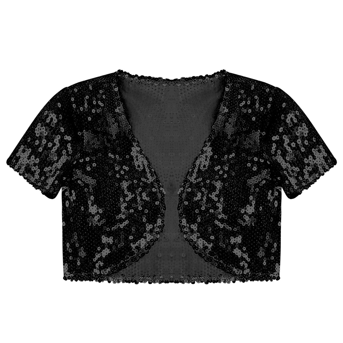 Girls Sequin Bolero Short Cardigan (Age 6-14 YRS)