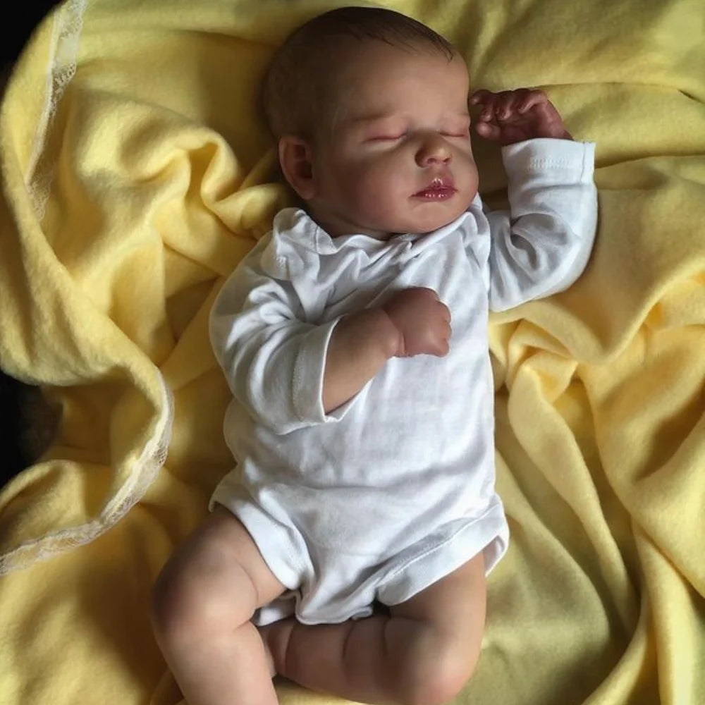 Reborn Realistic Silicone Baby Doll 50CM Tan