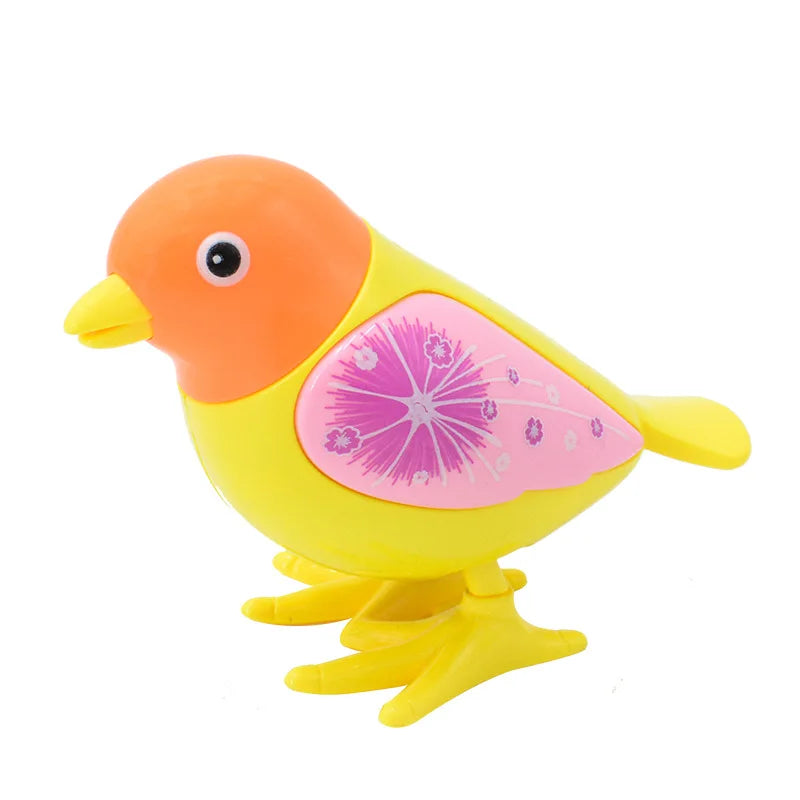 Windup Clockwork Magpie Bird Toy