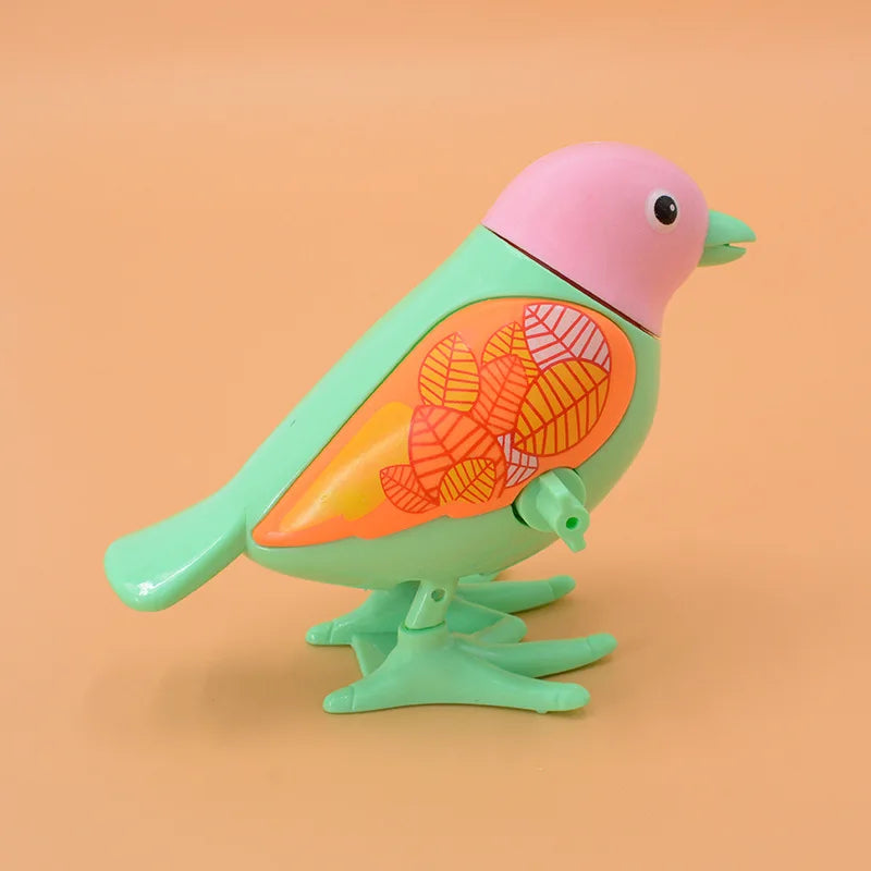 Windup Clockwork Magpie Bird Toy