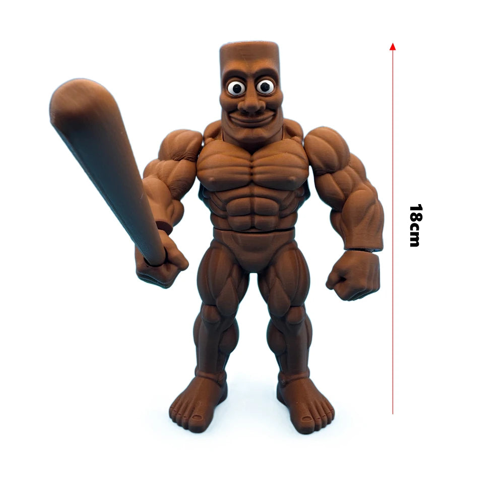 Upgraded Tung Tung Tung Sahur Figurine Ballerina Cappuccino Action Figure Tralalero Tralala Anime Figure Desk Ornament Toys Gift