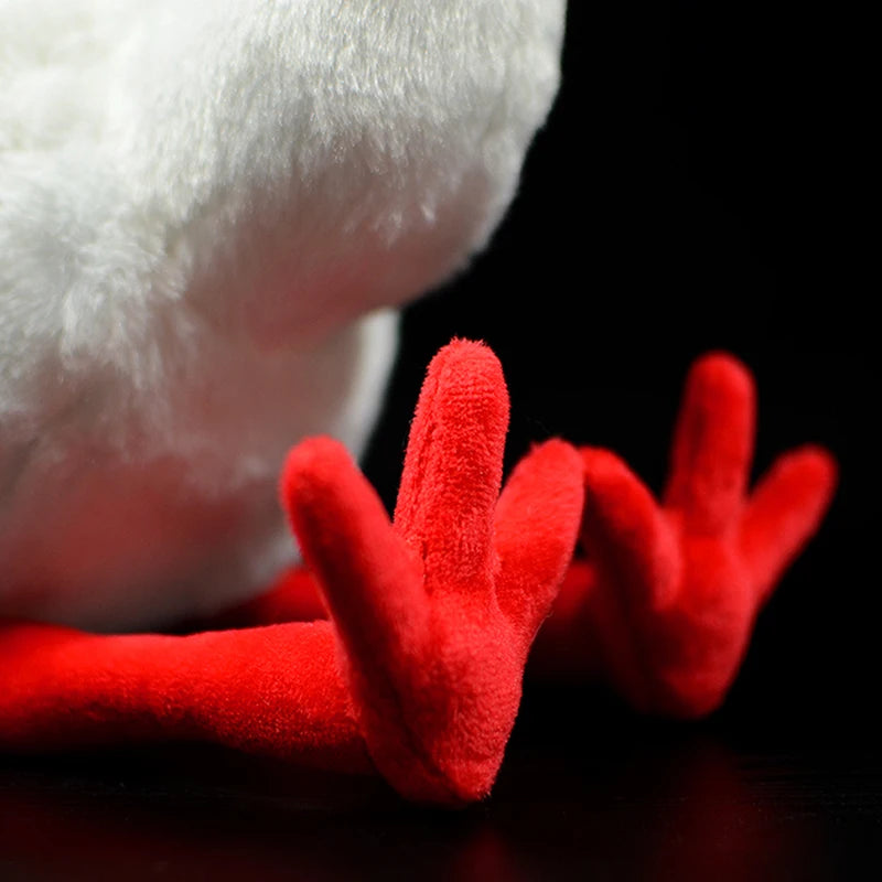 Plush Crested Ibis Stuffed Toy - 27cm