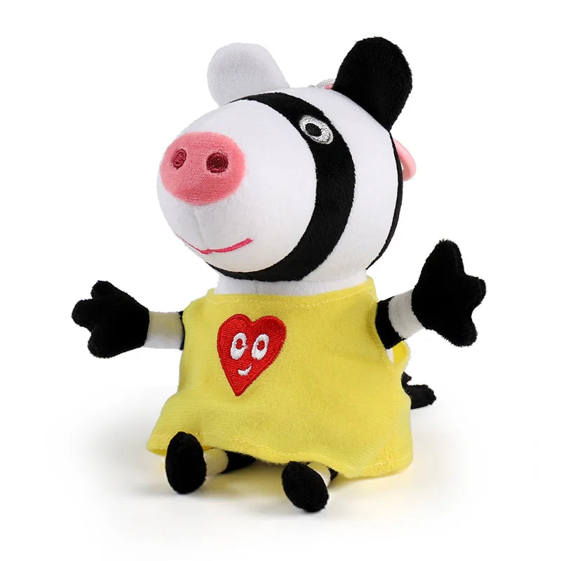 Plush Peppa Pig George Zoe Suzy Rebecca Emily Danny Pedro Bear Stuffed Toy - 19cm PP060