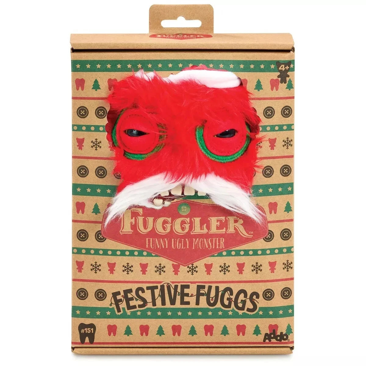 Fuggler Gremlins Edition Ugly Monster Stuffed Toy White