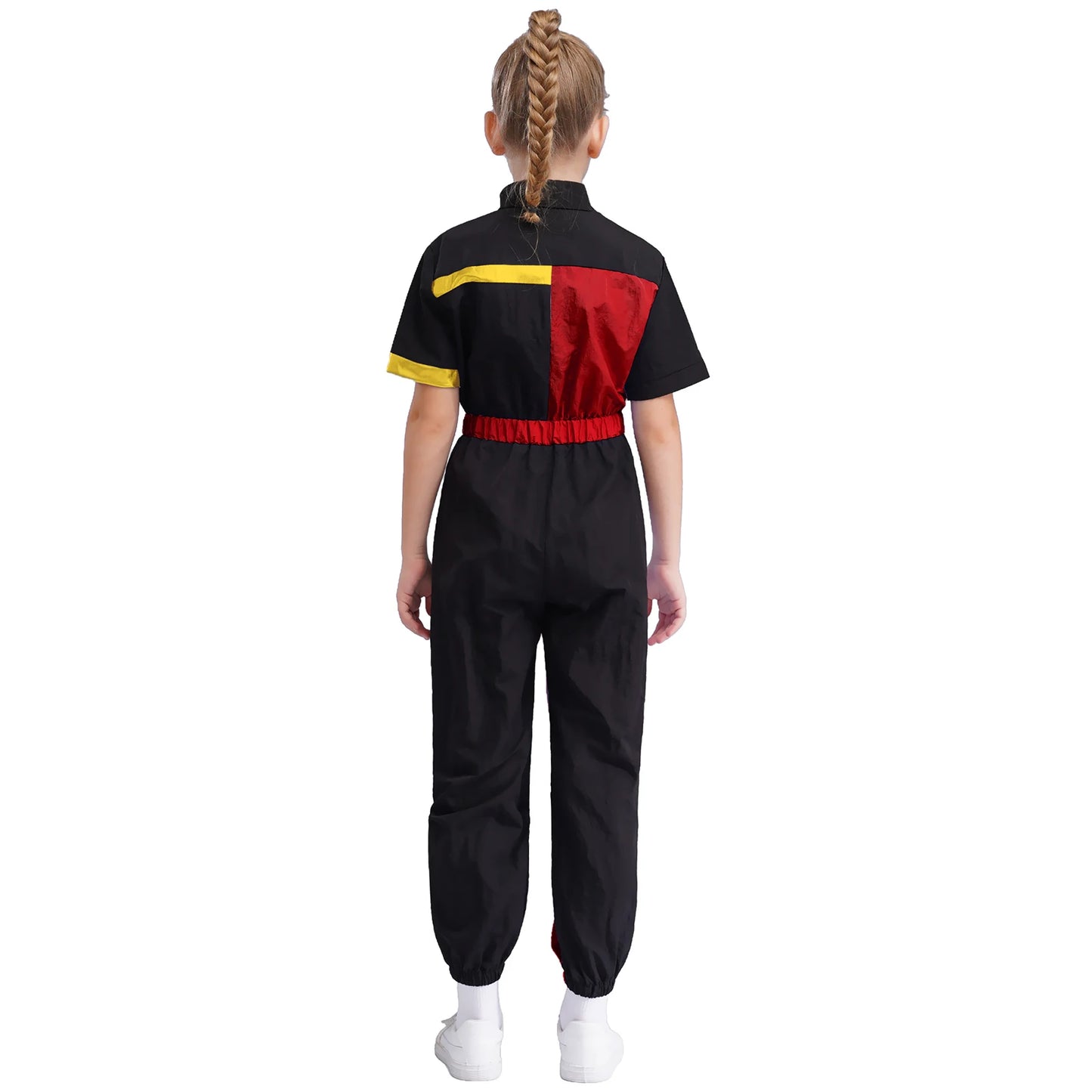 Girls Color Block Jumpsuit (6-16 YRS)