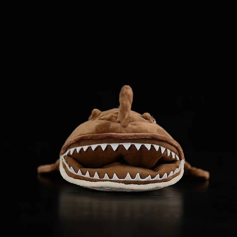 Plush Anglerfish Monkfish Lophius Americanus Stuffed Toy 25-30cm