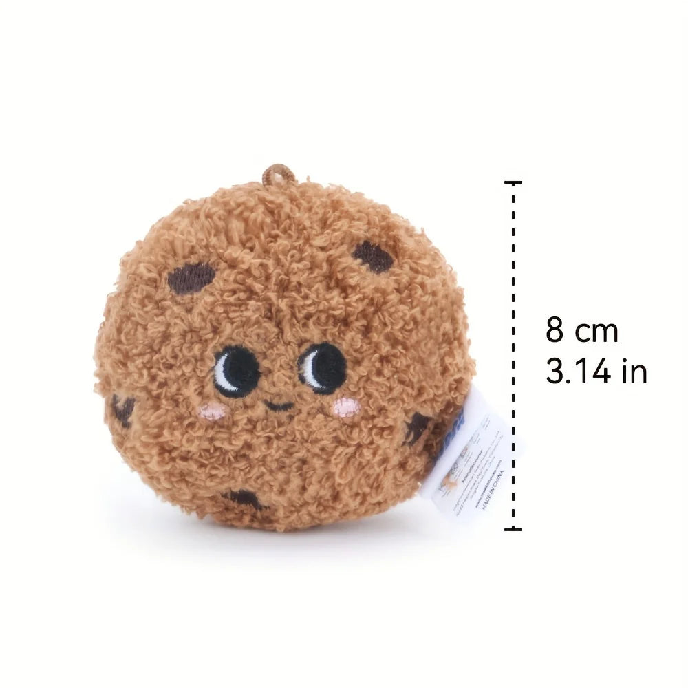 Plush Cookie Biscuit Stuffed Toy - 8CM
