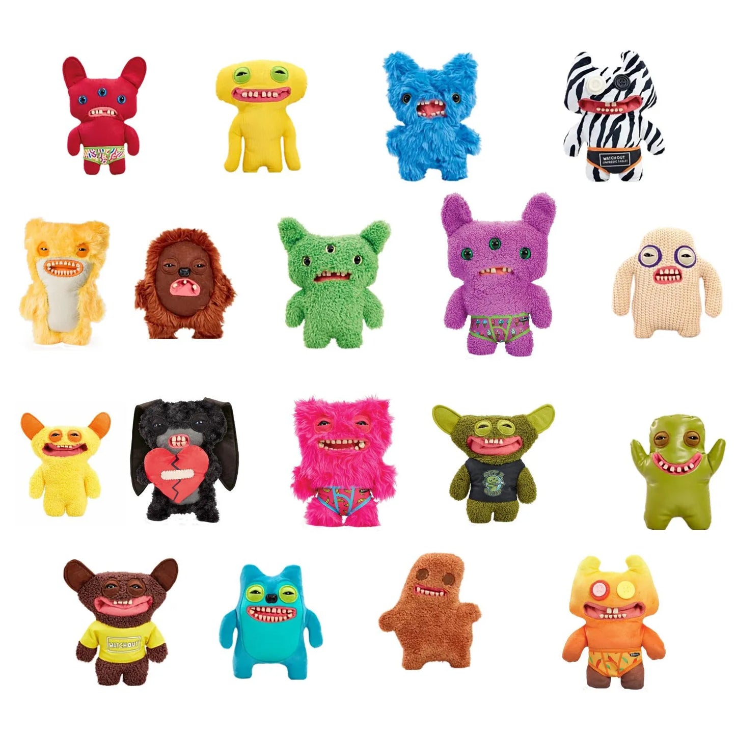 Plush Monster Stuffed Toy - 22cm