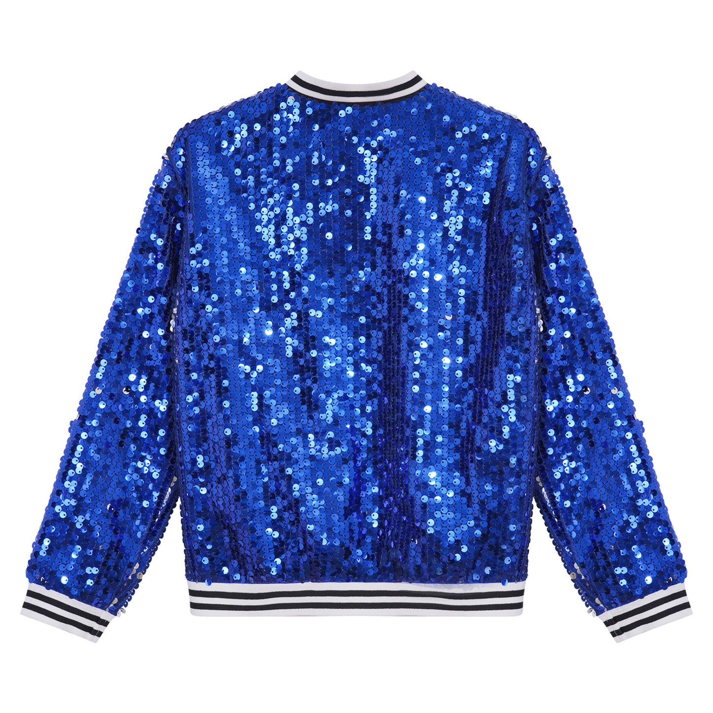 Girls Sequins Baseball Bomber Jackets (Age 6-16 YRS)