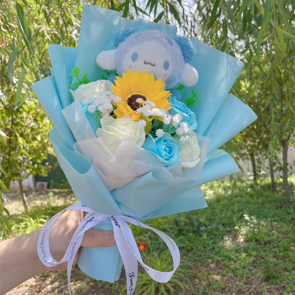 Plush Melody Stuffed Toy Flower Gift Bouquet