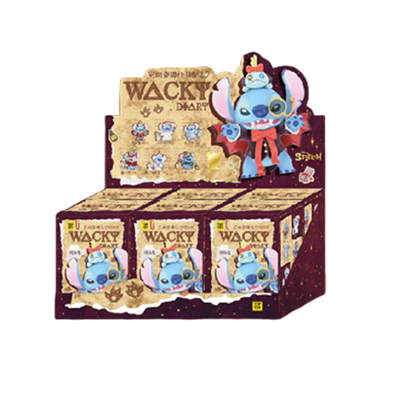 Miniso Top Toy Disney Stitch Wacky Diary 2.0 Series Single Blind Box 6 Pack