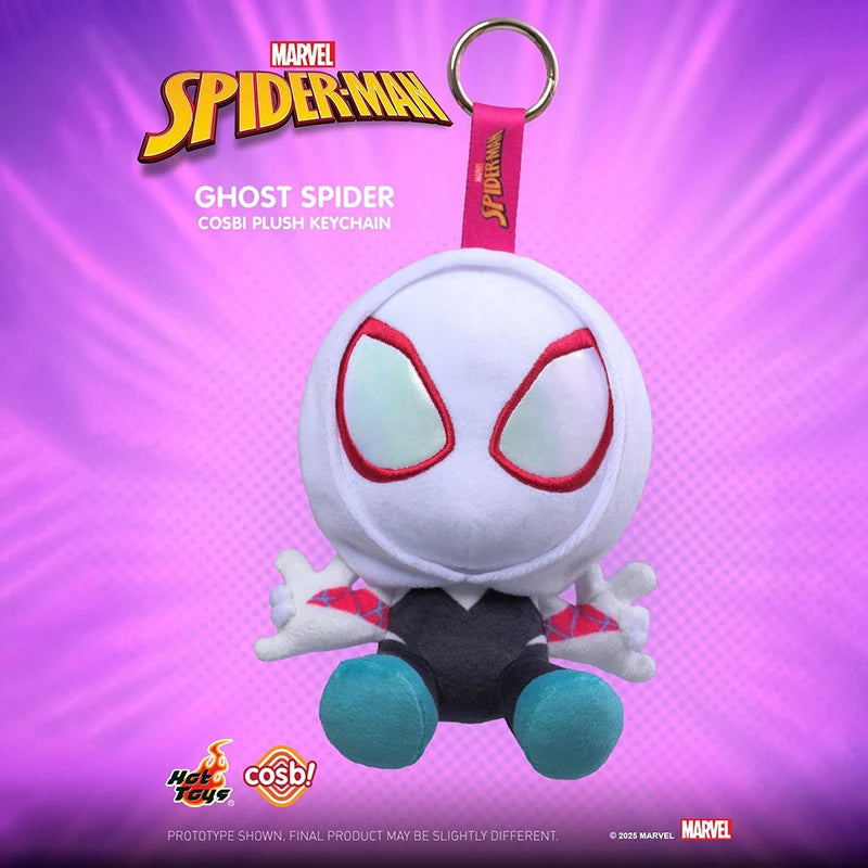 Spider-Man: Miles Morales Venom Cosbi Plush Keychain – Across the Spider-Verse Edition