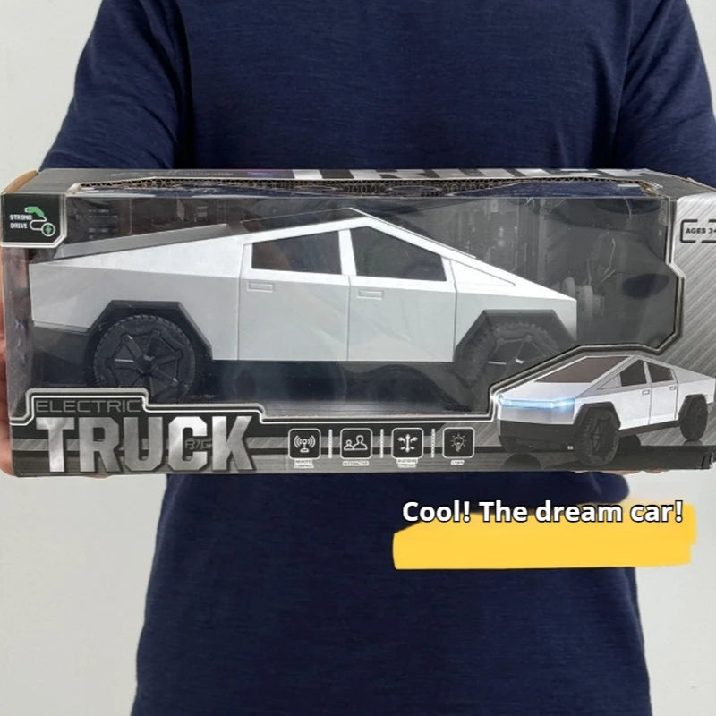 Hot Whells 1:12 Rc Cybertruck Toy Car