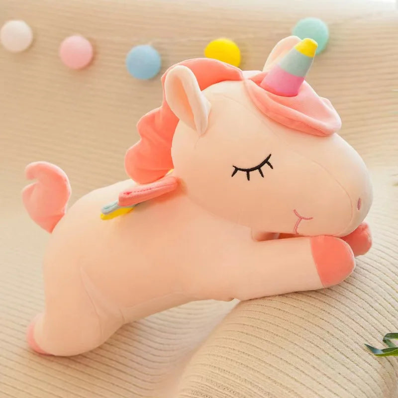 Plush Soft Unicorn Stuffed Toy - 30cm Pink 30cm