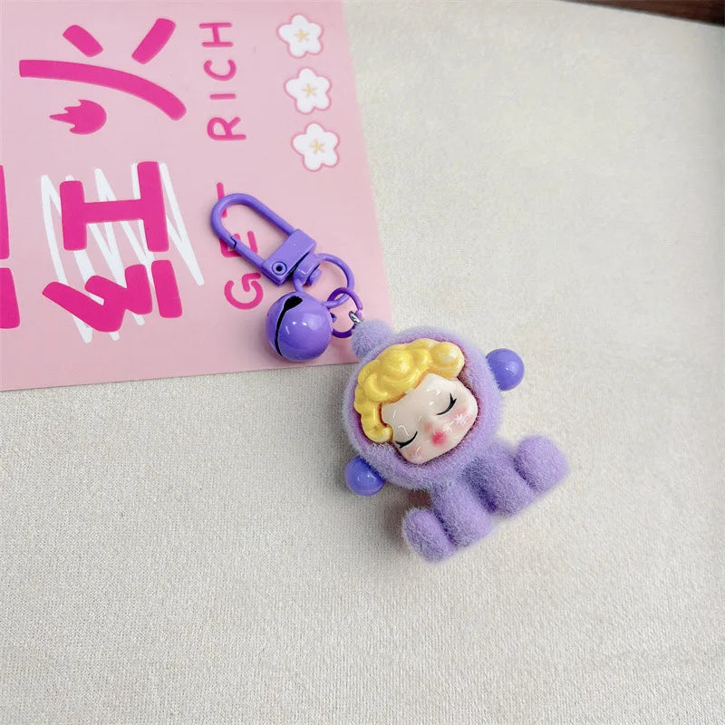 Labubu Keychain Doll Pendant Charms
