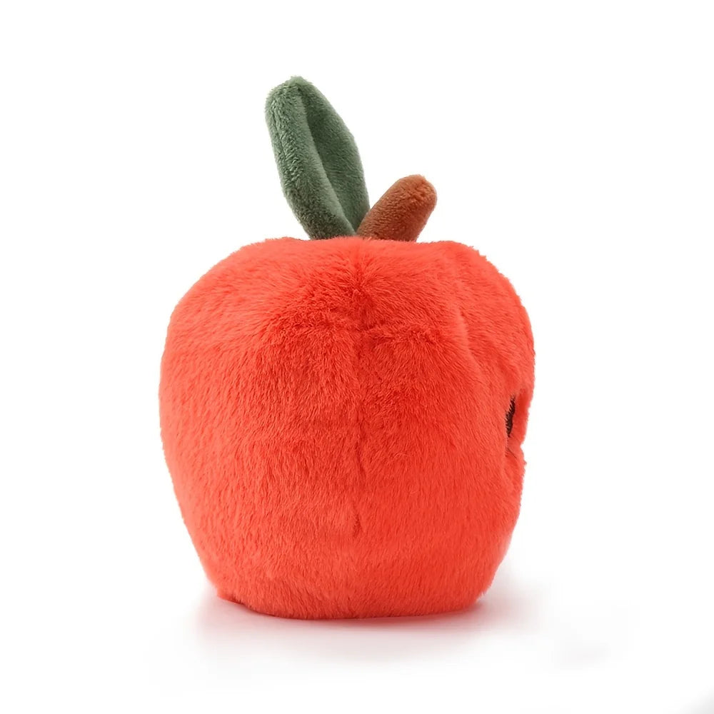 Plush Baby Red Apple Stuffed Toy - 10cm