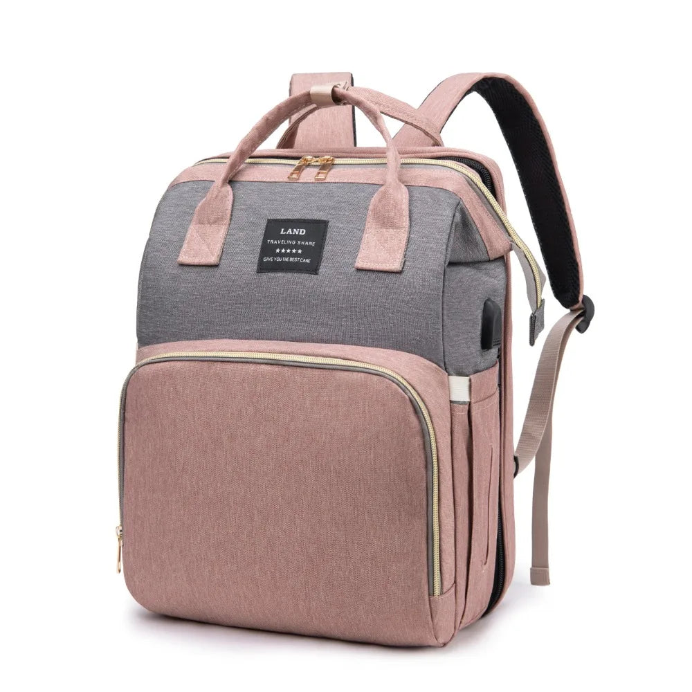 Multifunctional Portable Folding Crib Bed Diaper Mummy Bag