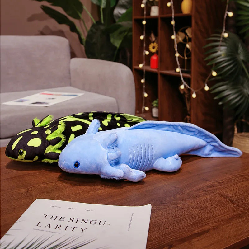 Plush Axolotl Salamander Stuffed Toy - 45/80cm