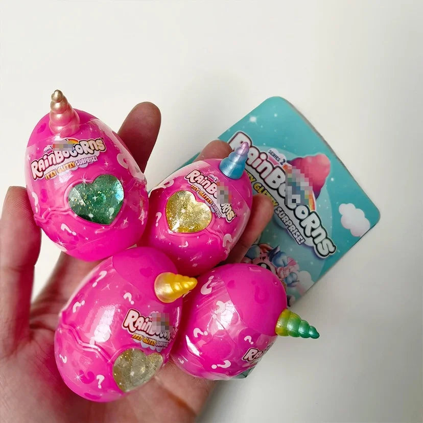 ZURU Rainbocorns Itzy Glitzy Surprise collectible eggs.