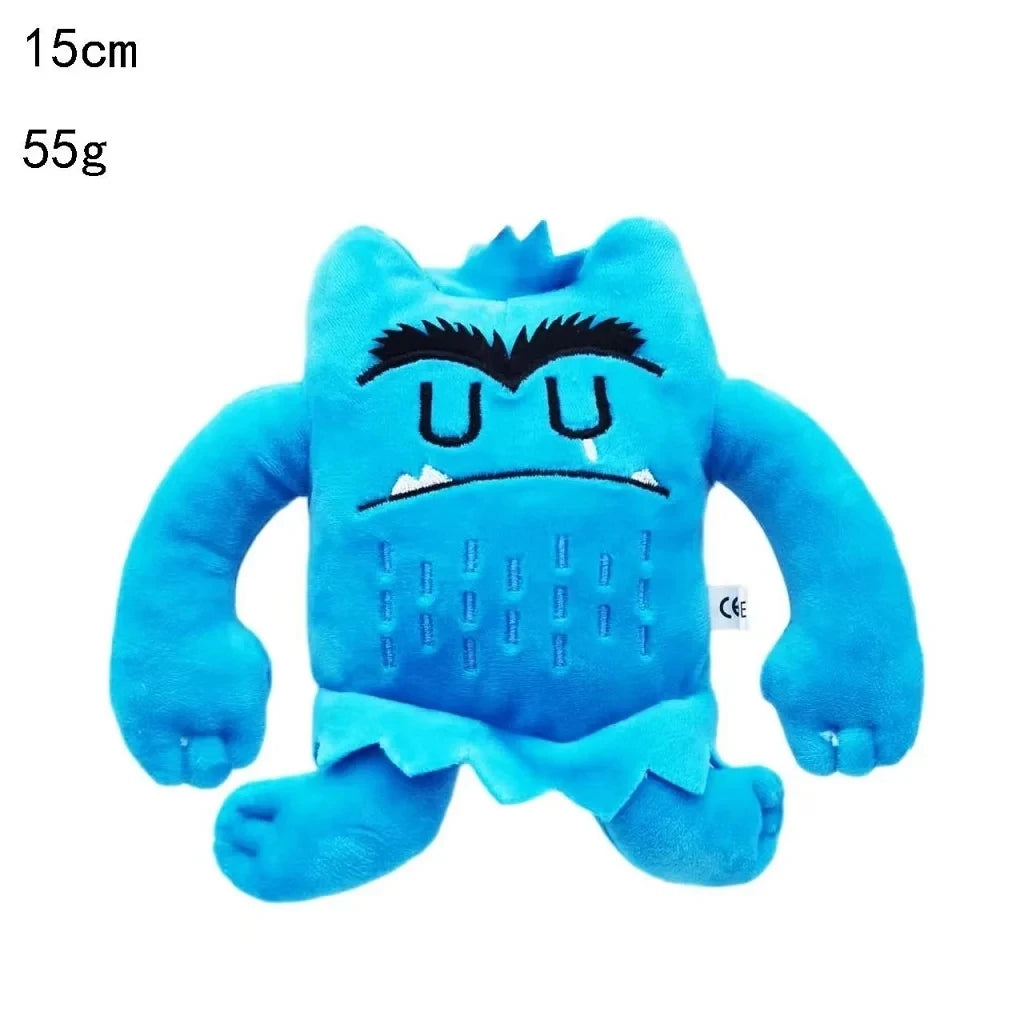 Plush The Color Monster Stuffed Toy - 15cm (6 Pack)